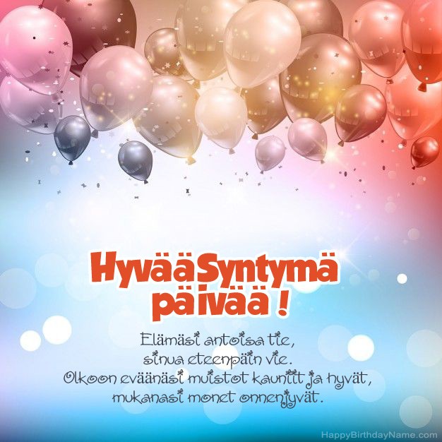 Runot syntymäpäivänä
