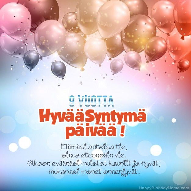 9-vuotias poika-runot syntymäpäivänä 9-vuotias poika-runot syntymäpäivänä