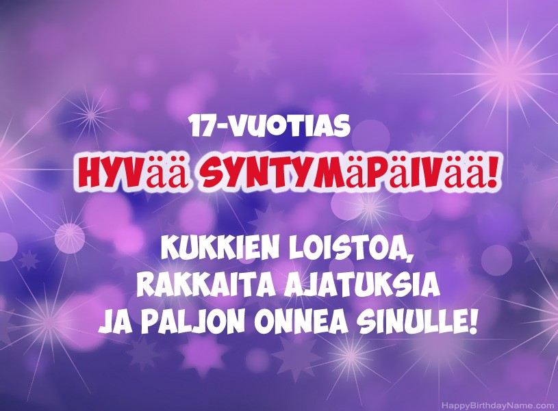 Kauniita kuvia Happy Birthday 17-vuotias kaveri Kauniita kuvia Happy Birthday 17-vuotias kaveri