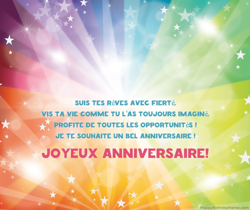 Belles cartes de joyeux anniversaire