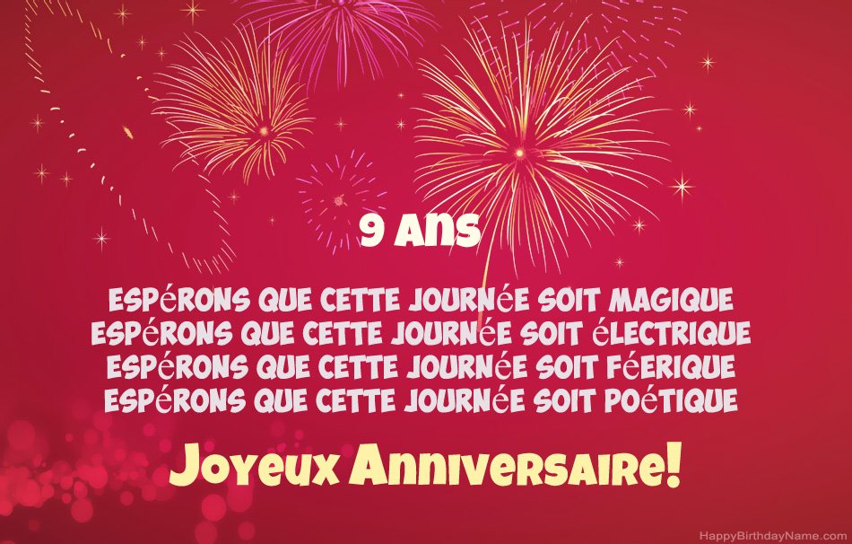 Joyeux anniversaire Garçon de 9 ans - des images (13)