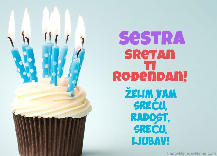 Čestitamo Sretan rođendan Sestra Čestitamo Sretan rođendan Sestra
