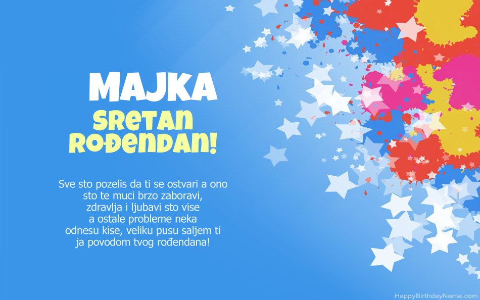 Čestitamo rođendan Majka Čestitamo rođendan Majka