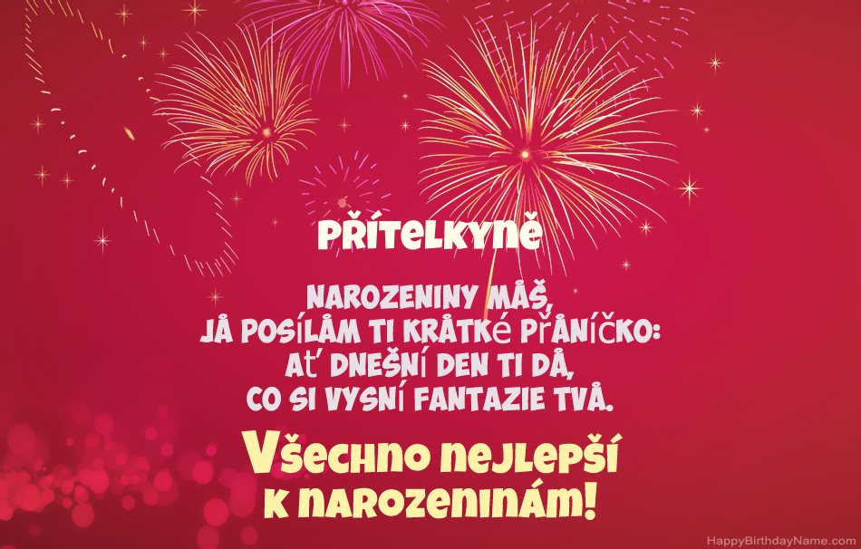 Všechno nejlepší k narozeninám Přítelkyně, krásné básně Všechno nejlepší k narozeninám Přítelkyně, krásné básně