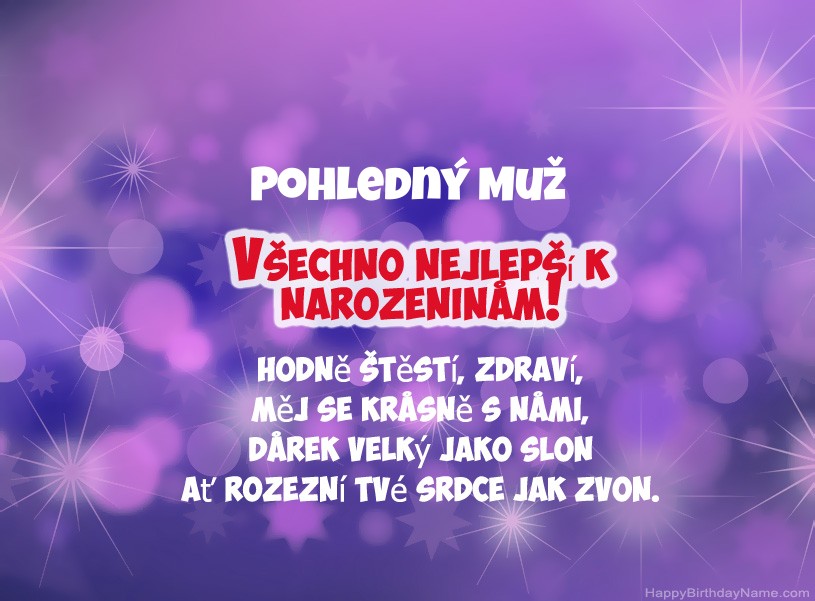 Krásné fotografie pro všechno nejlepší k narozeninám Pohledný Muž Krásné fotografie pro všechno nejlepší k narozeninám Pohledný Muž