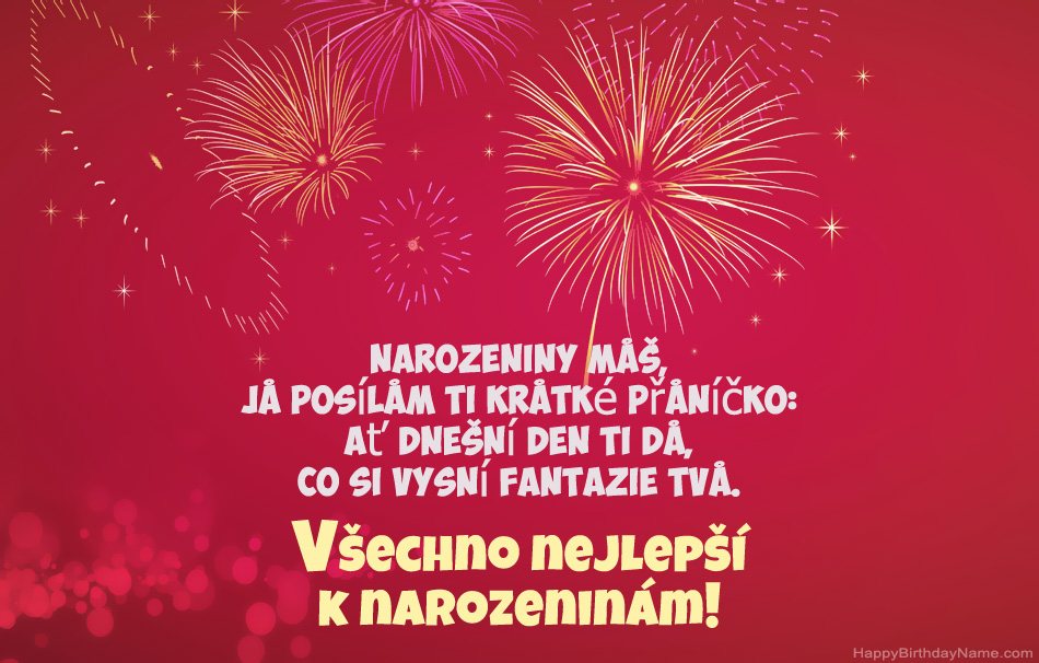 Všechno nejlepší k narozeninám, krásné básně