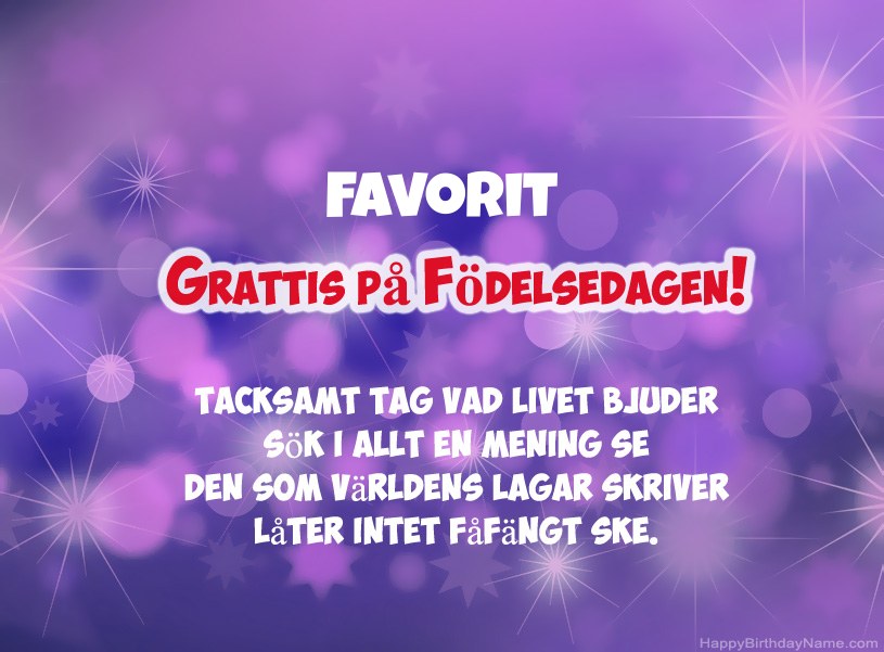 Vackra bilder för Happy Birthday Favorit