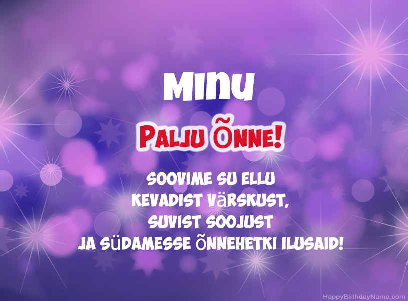 Ilusaid pilte palju õnne sünnipäevaks Minu Ilusaid pilte palju õnne sünnipäevaks Minu