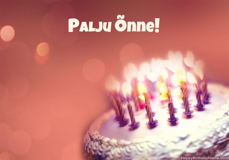 Palju õnne sünnipäevaks pilte