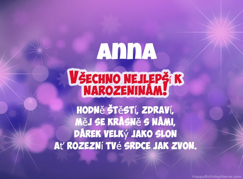 Krásné fotografie k narozeninám Anna Krásné fotografie k narozeninám Anna