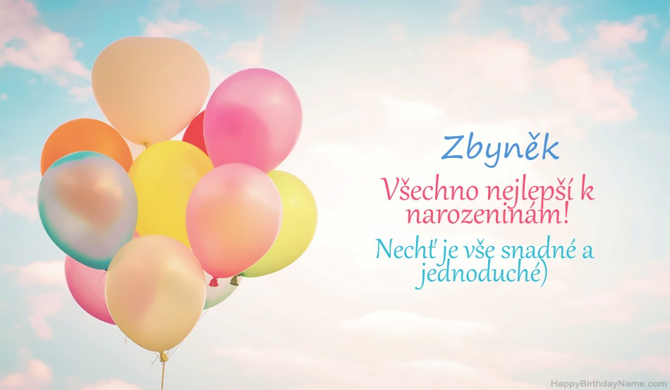 Krásné narozeniny Zbyněk obrázky
