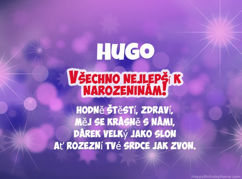 Krásné fotografie k narozeninám Hugo Krásné fotografie k narozeninám Hugo