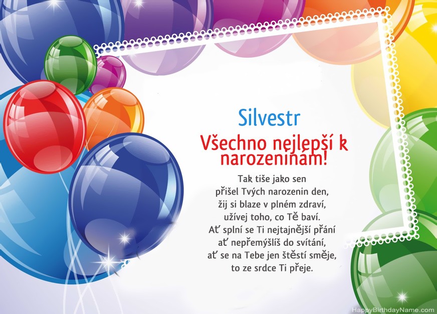 Všechno nejlepší k narozeninám Silvestr! Všechno nejlepší k narozeninám Silvestr!