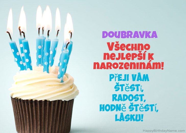 Blahopřejeme k narozeninám Doubravka