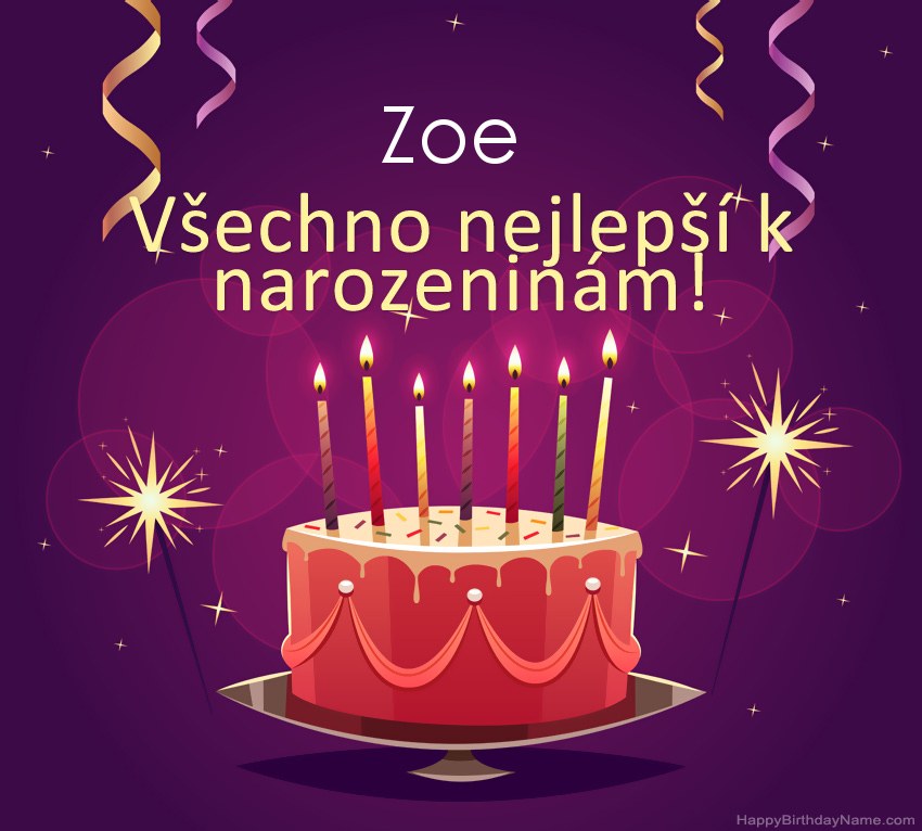Legrační pozdravy pro všechno nejlepší k narozeninám Zoe obrázky Legrační pozdravy pro všechno nejlepší k narozeninám Zoe obrázky