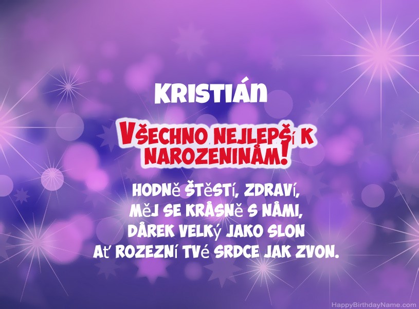 Krásné fotografie k narozeninám Kristián Krásné fotografie k narozeninám Kristián