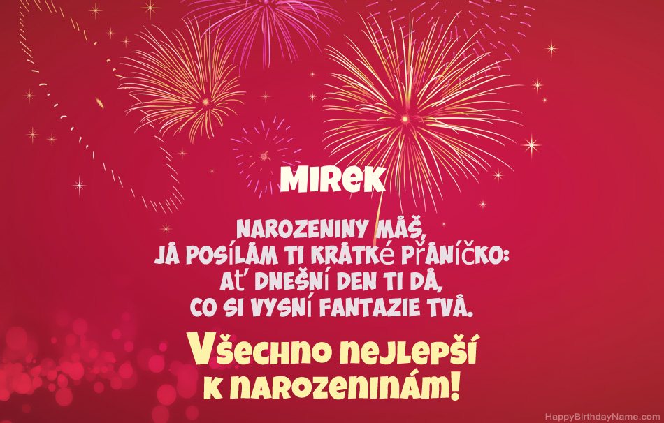 Krásné a veselé narozeniny Mirek, krásné básně Krásné a veselé narozeniny Mirek, krásné básně