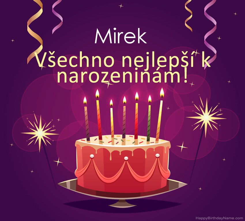 Legrační pozdravy pro všechno nejlepší k narozeninám Mirek obrázky Legrační pozdravy pro všechno nejlepší k narozeninám Mirek obrázky