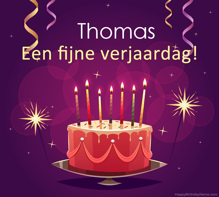 Grappige groeten voor fijne verjaardag Thomas-foto Grappige groeten voor fijne verjaardag Thomas-foto