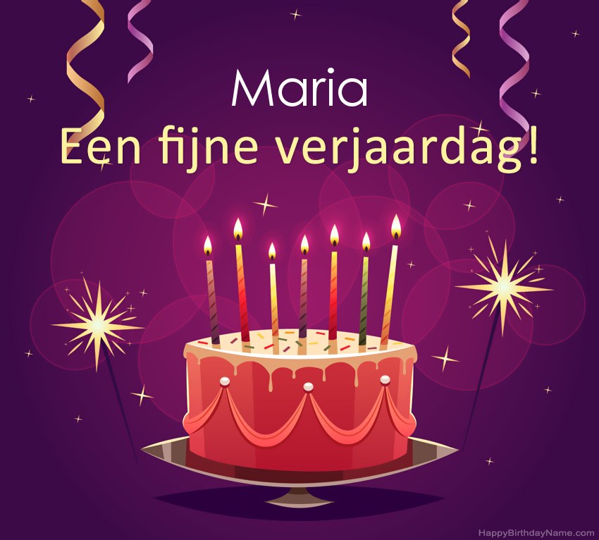 Grappige groeten voor fijne verjaardag Maria-foto Grappige groeten voor fijne verjaardag Maria-foto