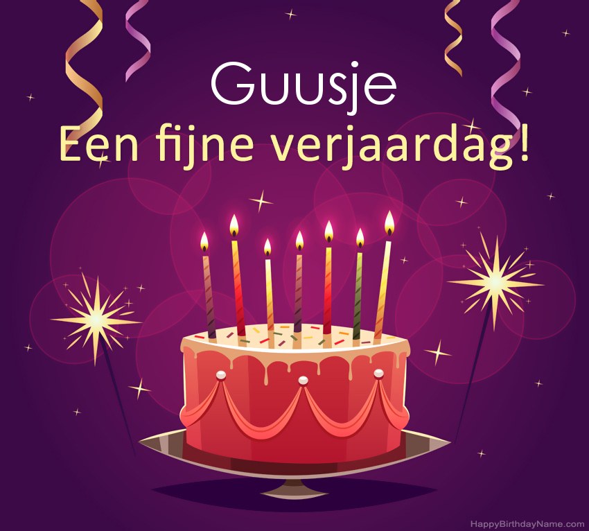 Grappige groeten voor fijne verjaardag Guusje-foto Grappige groeten voor fijne verjaardag Guusje-foto
