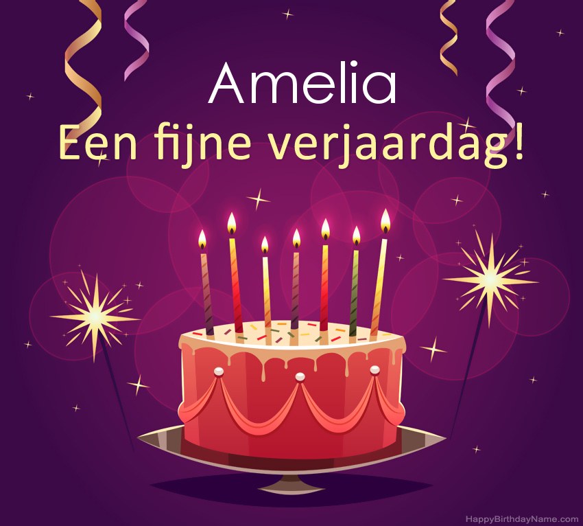 Grappige groeten voor fijne verjaardag Amelia-foto Grappige groeten voor fijne verjaardag Amelia-foto