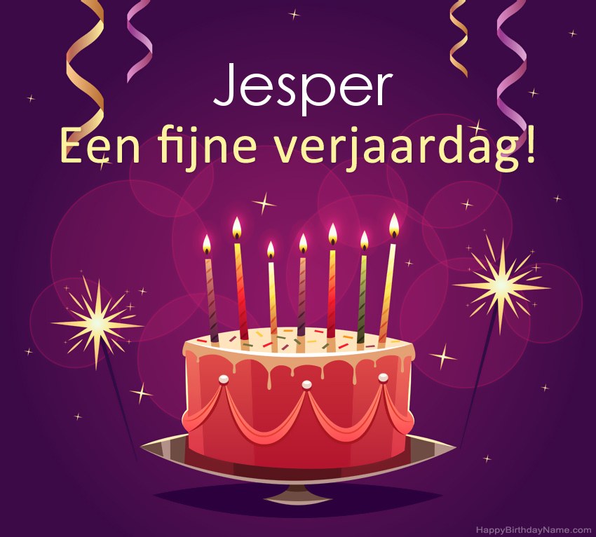 Grappige groeten voor fijne verjaardag Jesper-foto