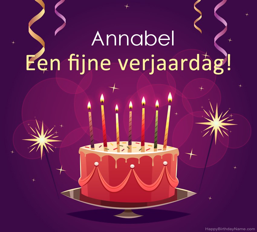Grappige groeten voor fijne verjaardag Annabel-foto Grappige groeten voor fijne verjaardag Annabel-foto