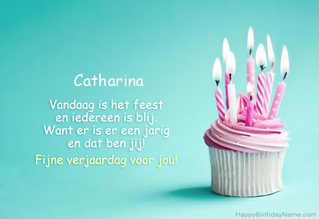 Download afbeelding voor Happy Birthday Catharina