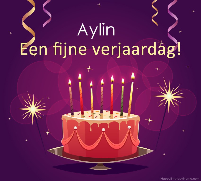 Grappige groeten voor fijne verjaardag Aylin-foto